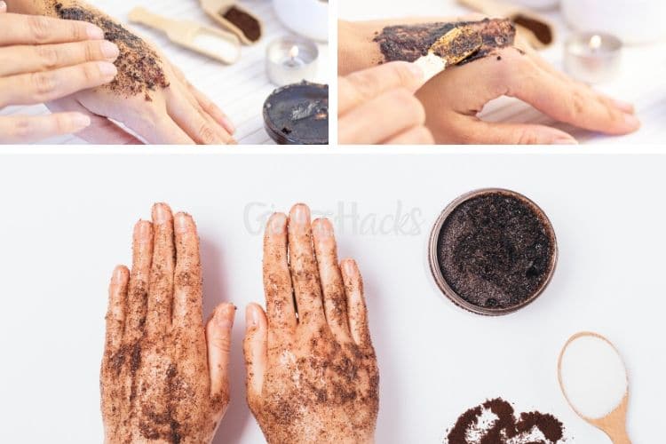 Coconut body scrub benefits, recipes and application GimzHacks